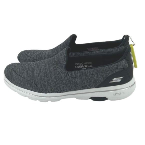 Skechers | Women's Go Walk 5 Shoes | Black | Size 10 - Picture 3 of 5